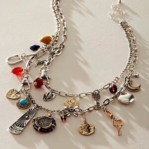 Free People Maxamillion Charm Necklace *Sold Out*